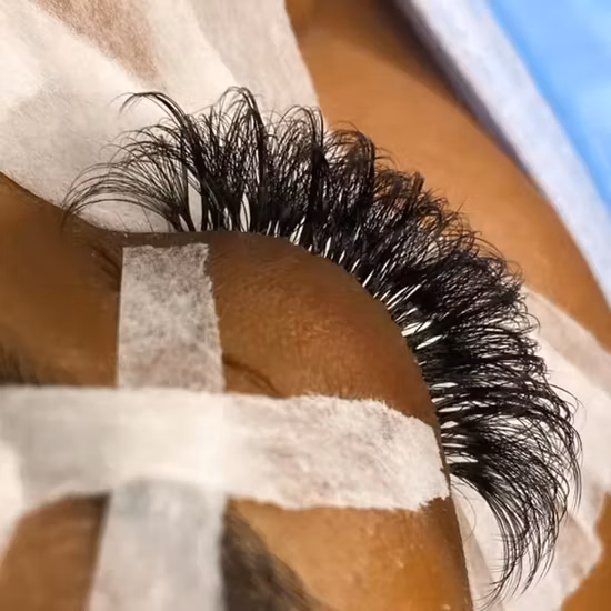 개인 상표 클래식 실크 속눈썹, 이식하기 쉬운 전문 캐시미어 속눈썹 연장